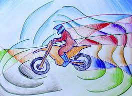 Disegni Futuristi Oggetti E Figure In Movimento Idee Per Disegnare Insegnando L Arte Progetti Di Disegno