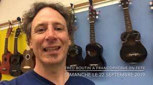 Fred Boutin au festival de francophonie en fête 2019
