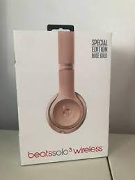 If more pictures are needed please feel free to reach out! Beats By Dre Solo 3 Wireless Headphones Solo3 Rose Gold Ebay