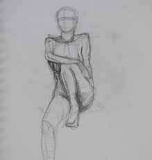 Life Drawing Class Sketch Of Woman Sitting Life Drawing Life Drawing Classes Drawings