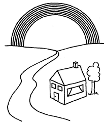 Coloriage Arc En Ciel A Colorier Dessin A Imprimer In 2020 Kids Decor Color