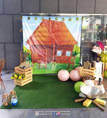 We can customize the backdrop for photo for you based on your requirements! Hari Raya Decoration Props Izsypizsy