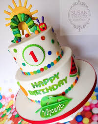 Birthday Cake With Photo Frame For Kids The Very Hungry Caterpillar Birthday Cakes Inspiration Find Your Cake Inspiration Birthday Cake Kids Caterpillar Cake Birthday Cake Decorating