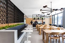 Interactive Melbourne Offices Office Snapshots Cafeteria Design Interior Design Awards Australian Interior Design
