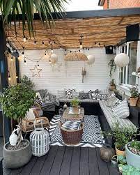 20 Awesome Boho Garden Design Ideas For You Outdoor Patio Decor Boho Patio Small Patio Garden
