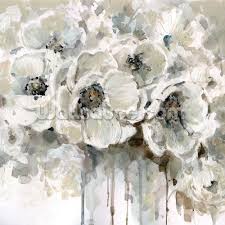 Neutral Bouquet Wall Mural Wallsauce Au In 2021 Unframed Wall Art Abstract Canvas Painting Wall Art Canvas Painting