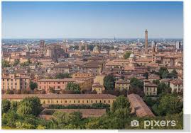 581.405 unabhängige bewertungen von hotels, restaurants und sehenswürdigkeiten sowie authentische reisefotos. Poster Mittelalterlichen Stadt Bologna Italien Pixers Wir Leben Um Zu Verandern