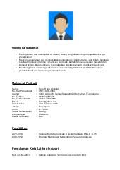 Contoh resume simple 1 • kerja kosong kerajaan. Contoh Resume Bahasa Melayu