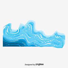 Vector Cartoon Waves Wave Clipart Wave Blue Png Transparent Clipart Image And Psd File For Free Download Gold Wallpaper Background Wave Clipart Waves
