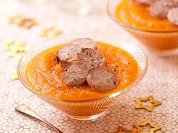 Veloute De Butternut Au Boudin Blanc Recettes Recette Veloute Courge Recette Alimentation