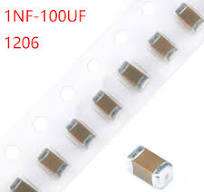 10pc 1206 1NF-100UF SMD Capacitor SMT Ceramic Surface Mount Chip Capacitors MLCC