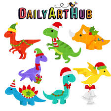Christmas Dinos Clip Art Set Daily Art Hub Graphics Alphabets Svg |  sexiezpix Web Porn