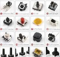 Smd Tactile Switch Tact Switch 6x6x8 Side 4 Pin 5 Pin Tactile Buttons  12x12mm 4x4mm Side 6*6*4.3 Tact Switch