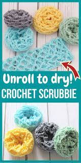 Best Crochet Scrubbie Free Pattern Unroll To Clean Crochet Dreamz Scrubby Yarn Crochet Scrubbies Crochet Pattern Dishcloth Crochet Pattern