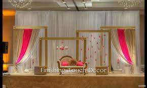 Finishing Touch Decor Indian Wedding Decorations Indian Wedding Decorations Wedding Backdrop Decorations Mandap Decor