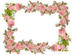 Free Digital Vintage Rose Frame And Scrapbooking Paper Rosenrahmen Freebie Meinlilapark Diy Printables And Downloads Rose Frame Vintage Roses Floral