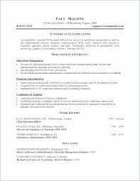 resume summary for career change