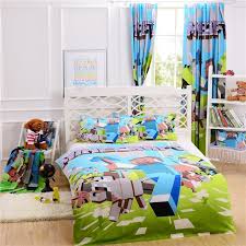 Free Match Minecraft Bedding Curtain Pillow Jpg 800 800 Pixels Minecraft Bedding Kids Bedding Sets Blue Kids Bedding