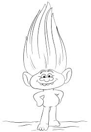 Trolls hit digital hd on january 24th and bluray/dvd on. Trolls Coloring Pages Pdf Coloring And Drawing