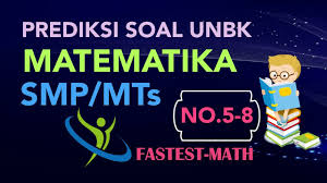 Semoga sukses dan mendapatkan nilai terbaik. Pembahasan No 31 35 Simulasi Unbk Matematika Smp 2019 By Fastest Math