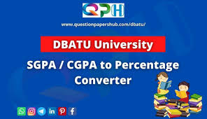 The national university council (nuc) of nigeria came up with newly approved grading system that should be applied by all universities. Sgpa Cgpa To Percentage Conversion Dbatu University Revised 2019 20 Qph