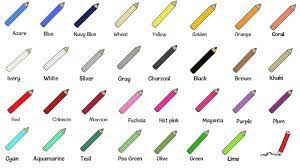 The color wheel shows the relationship between colors. Color Names List Of Colors Colours In English With Images 7esl