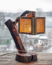 Wood Table Lamp Burlap Lamp Shades Wooden Folding Lamp Etsy Table Lamp Wood Wood Lamp Shade Wooden Lamp