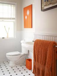 Whether you're looking for orange bathroom ideas small, original or contemporary art, home decoration ideas can keep your abode looking as wonderful as the day you started decorating.if you should be about to paint your walls or simply have a brand new flat pack system installed, below are a few of the most used orange bathroom ideas small around today. 27 Bathroom Color Ideas With Striking Style Orange Bathrooms Designs Orange Bathrooms Bathroom Colors