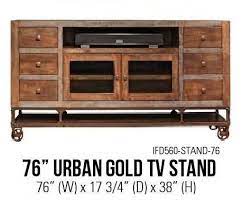 76 Urban Gold Tv Stand In 2021 Gold Tv Stand Tv Stand Vintage Tv Stand