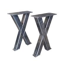 Banc Pieds 2 X 2 En Metal Tubes Custom Made Boite Jambes Etsy Metal Bench How To Make Box Raw Steel