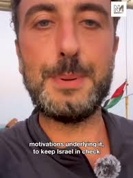 AURORA talking about the Global Sumud Flotilla that is now