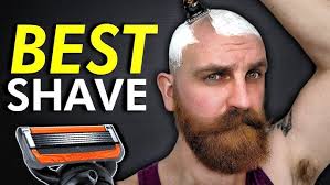 Head Shave ~ Ariana & Evans Emerald Moss ~ Gillette Labs Cartridge Razor ~  Vintage Gillette Brush