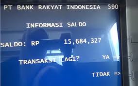 Cara Mengecek Jumlah Uang Di Rekening Bri Lewat Atm