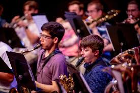 Next, we'd like to welcome Luke Lerner to the JMU School of Music  community! Luke is a saxophonist and will be pursuing a Bachelor's in Music  Performance this Fall. We asked him