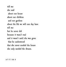 Atticus Eh Poems Poems About Dreams Poems About Life