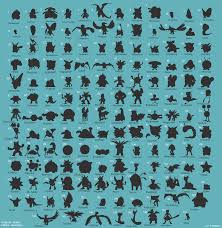 pokemon go silhouettes w name thesilphroad