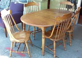 Remember our online invitations page, where you may contact the richardson brothers with you. Uhuru Furniture Collectibles Sold Reduced Richardson Brothers Colonial Oak Dinette Table 2 Leaves 5 Chairs 65