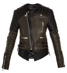 Balenciaga Quilted Shoulder Biker Jacket Upscalehype Leather Jackets Women Leather Jacket Leather Jacket Men