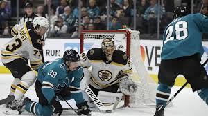The Bruins And Sharks Two Of The Nhl S Hottest Teams Played A Wild One Monday Night The Boston Globe Boston Bruins San Jose Sharks Bruins