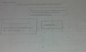 If you don't need display text that's friendlier to read than the web address, just type the web address. What I Can Dodirection Fill In The Missing Word S In The Word Web 1is The Average Pattern Of Brainly Ph