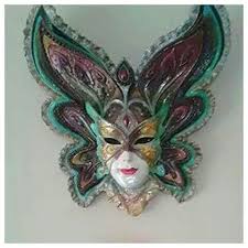 Polyester Alcidan Mask Boyama Venetian Masks Masks Masquerade Mask Design