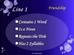 Cinquain Poem Powerpoint Cinquain Poems Cinquain Poems