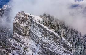 Chase hill fire lookout tower; Edge Of A Cliff High Rock Fire Lookout Photograph By Mike Reid