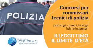We did not find results for: Concorsi Per Commissari Tecnici Di Polizia Limite D Eta