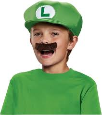 Mustache Mario Ball Cap Silly Hats For Kids Super Mario Mario Hat And  Mustache Kit