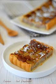 Tarte Poire Creme De Marrons Tarte Aux Poires Recettes Sucrees Recette Dessert