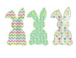 Terms of use for the printable bunny template download. Easter Bunny Banner Free Printable