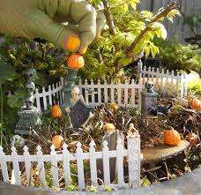 Holidays The Mini Garden Guru Your Miniature Garden Source Halloween Fairy Garden Fairy Garden Decor Halloween Fairy