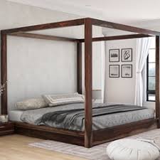 Add to compare 0 /4. Hampshire Rustic Solid Wood Canopy Bed