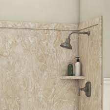 If you are looking for bathroom tile at menards you've come to the right place. Flexstone Royale 60 W X 36 D X 80 H Bathtub Shower Wall Surround 3 Piece At Menards